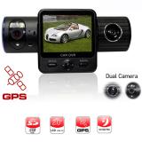 GPS kamera do auta, dvě čočky, IR, LCD displej