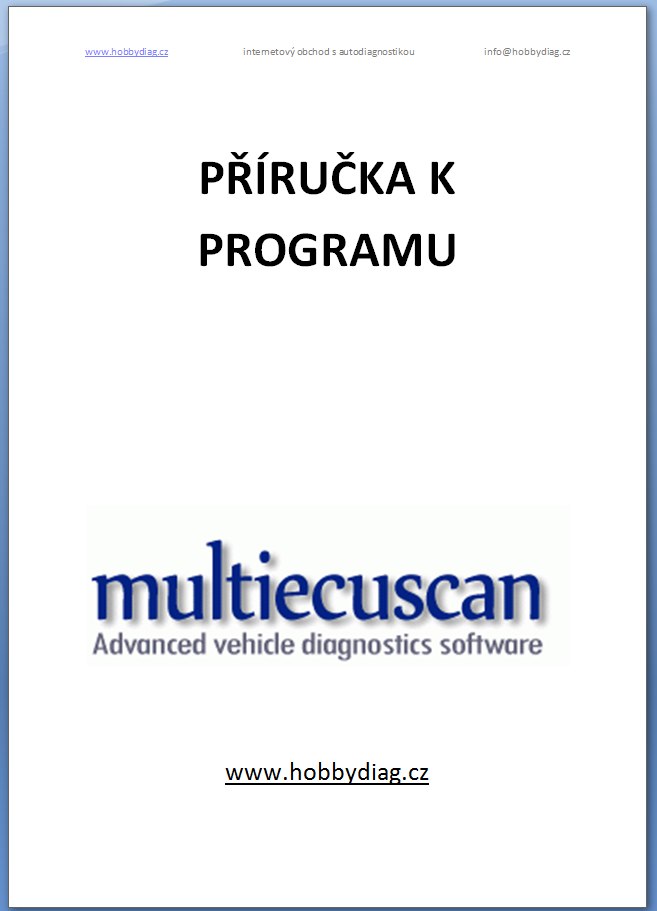 Příručka pro Multiecuscan CZ (v1.1)