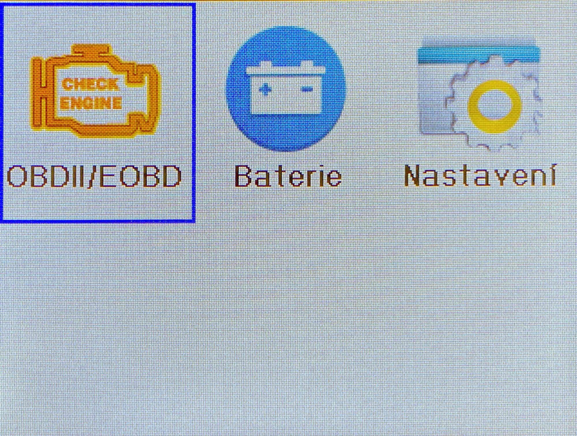 Sixtol SX Five OBD-II diagnostika